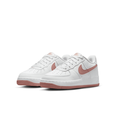 Nike Air Force 1 LV8 Big Kids' Shoes in White, Size: 6Y | Dx1787-100
