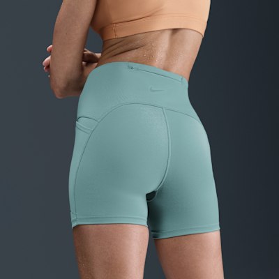 Nike Swift Women's High-Waisted 4" Tight Running Shorts with Pockets