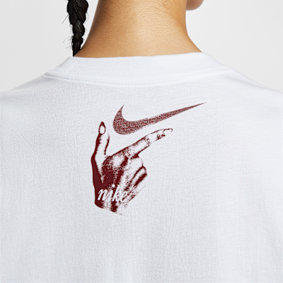 ナイキ スポーツウェア ウィメンズ オーバーサイズド ロングスリーブ Tシャツ