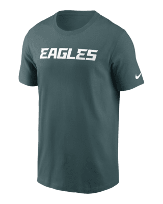 Мужская футболка Philadelphia Eagles Primetime Wordmark Essential Nike NFL