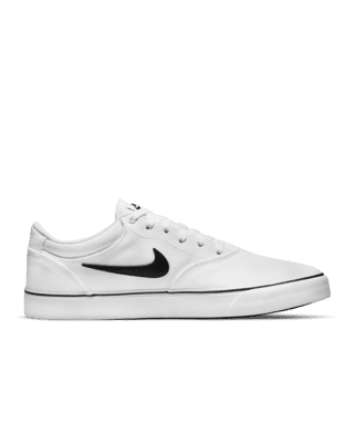 sb nike shoes white