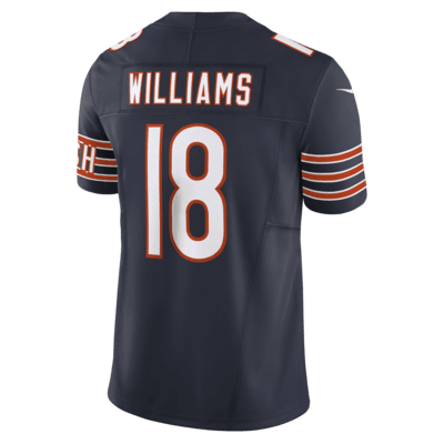 Caleb Williams Chicago Bears Men's Nike Dri-FIT NFL Limited Jersey