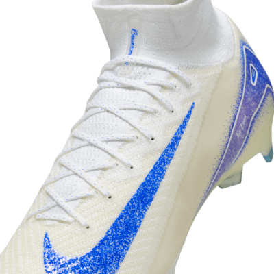 Tacos de fútbol high para terreno firme Nike Mercurial Superfly 10 Elite Blueprint