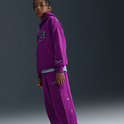Pants de tejido Fleece para niños talla grande Nike Culture of Basketball