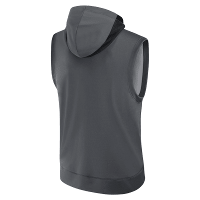 Baltimore Orioles Authentic Collection City Connect Men’s Nike Dri-FIT MLB Sleeveless Pullover Hoodie