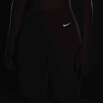 Shorts de ciclista de cintura alta de 20 cm con soporte suave para mujer Nike Zenvy