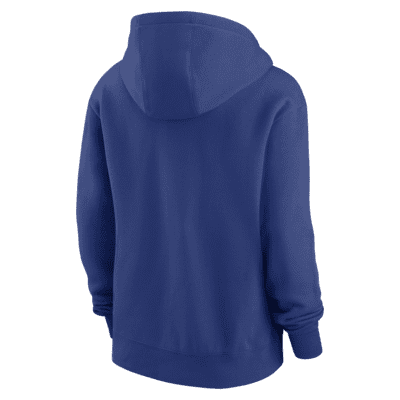 Chicago Cubs Nike Ladies Authentic Collection Hooded Sweatshirt