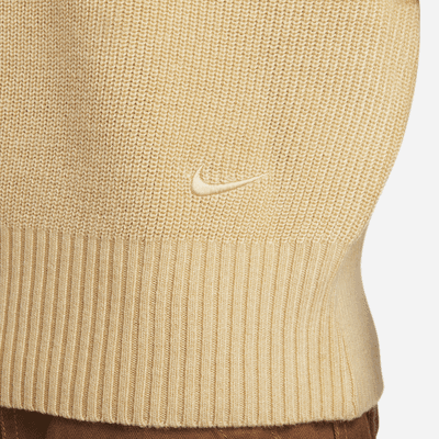 Nike Life Men's Long-Sleeve Military Henley Jumper