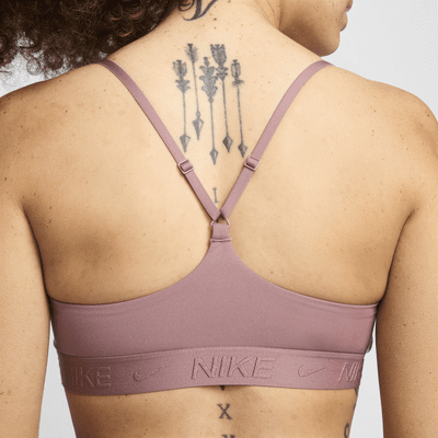 Bra deportivo ajustable acolchado para mujer Nike Indy Light Support