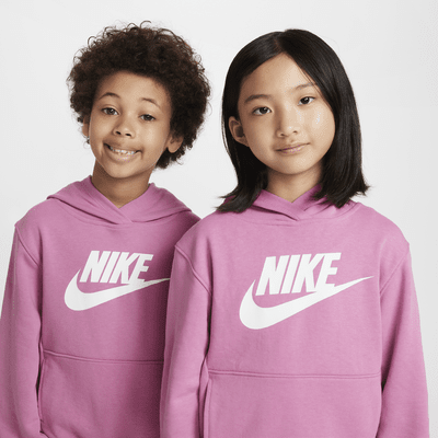 Sudadera con gorro sin cierre de French Terry para niños talla pequeña Nike Sportswear Club