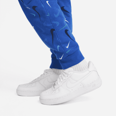 Nike Sportswear Club Big Kids' (Boys') French Terry Printed Joggers