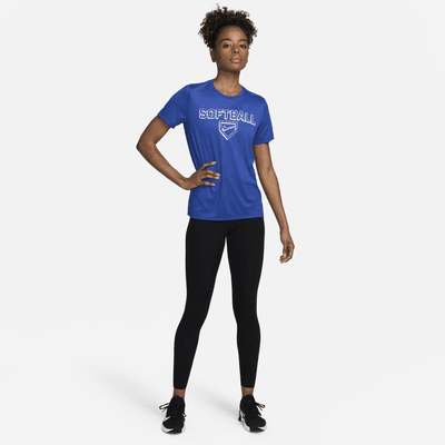 Playera de softball para mujer Nike Dri-FIT