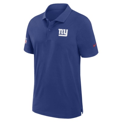 Polo Nike Dri-FIT de la NFL para hombre New York Giants Sideline