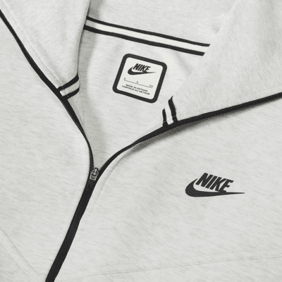 Chamarra de entrenamiento holgada de cierre completo para mujer Nike Sportswear Tech Fleece