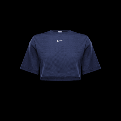 Nike Sportswear kort T-skjorte i nettingmateriale til dame