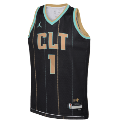 Camisola NBA Swingman Jordan Dri-FIT Lamelo Ball Charlotte Hornets City  Edition 2023/24 para homem. Nike PT