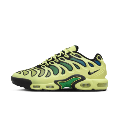 Nike Air Max Plus Drift sneaker Light Lemon Twist/Stadium Green/Photo Blue/Zwart