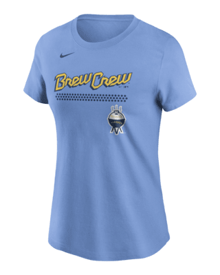 Nike City Connect Wordmark (MLB Milwaukee Brewers) Women's T-Shirt.