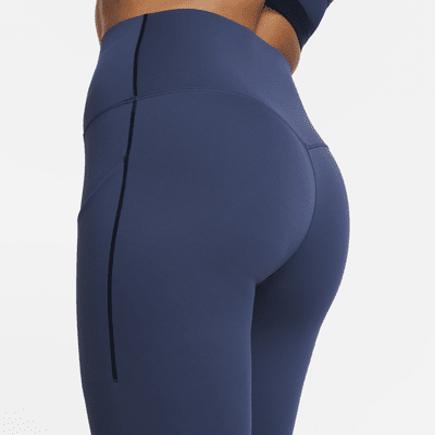 Leggings de largo completo y tiro alto de media sujeción con bolsillos para mujer Nike Universa