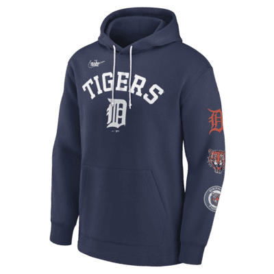 Nike Rewind Lefty (MLB Detroit Tigers) Men's Pullover Hoodie.