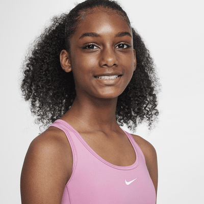 Nike Swoosh EasyOn Big Kids' (Girls') Sports Bra