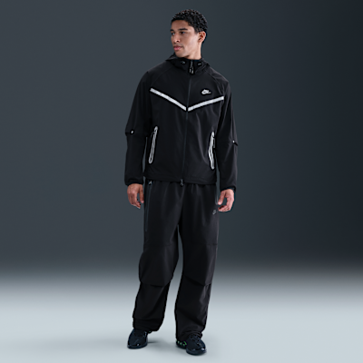 เสื้อแจ็คเก็ตแบบทอซิปยาวผู้ชาย Nike Tech Windrunner