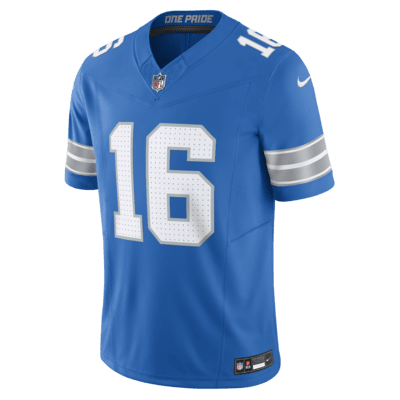 Jersey de fútbol americano Nike Dri-FIT de la NFL Limited para hombre Jared Goff Detroit Lions