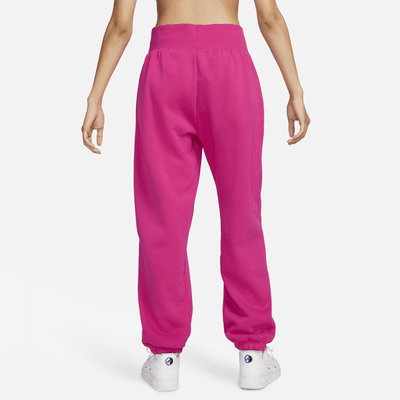 Pants de entrenamiento oversized de tiro alto para mujer Nike Sportswear Phoenix Fleece