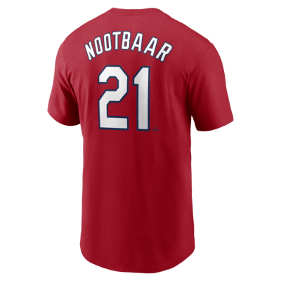 Lars Nootbaar St. Louis Cardinals Fuse Men's Nike MLB T-Shirt