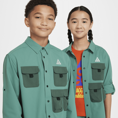 Nike ACG "Devastation Trail" Big Kids' Dri-FIT UV Top