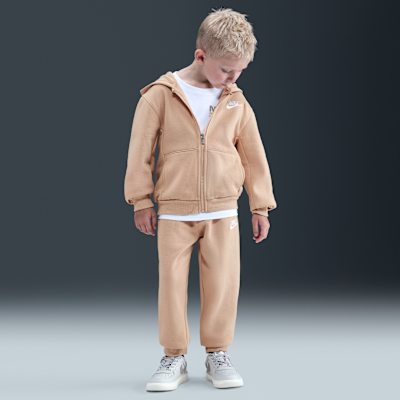 Nike Full-Zip Club Set Little Kids 2-Piece Hoodie Set