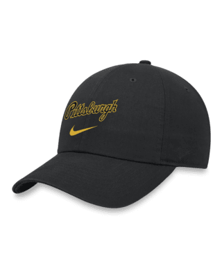 Men's Pittsburgh Pirates Nike Black Heritage 86 Team Trucker