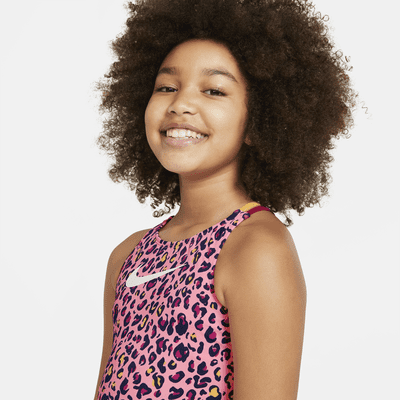 Nike Big Kids' (Girls') Spiderback Midkini Set