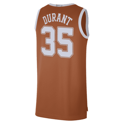 Jersey de edición limitada para hombre Nike College Dri-FIT (Texas) (Kevin Durant)