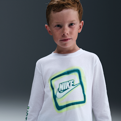 Nike Glow With Me Little Kids' Long Sleeve T-Shirt