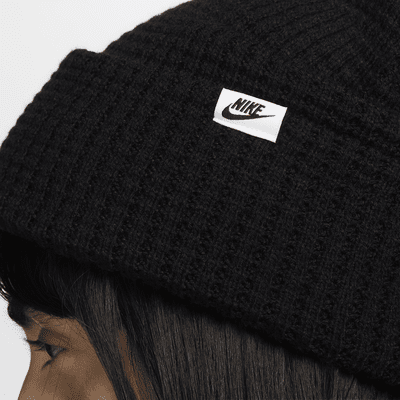 Nike Peak Strick-Beanie mit Waffelmuster