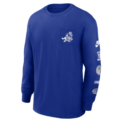 Dallas Cowboys Rewind Max90 Pocket Men's Nike NFL Long-Sleeve T-Shirt