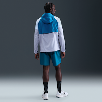 Męskie spodenki do biegania z wszytą bielizną Dri-FIT Nike Challenger 18 cm