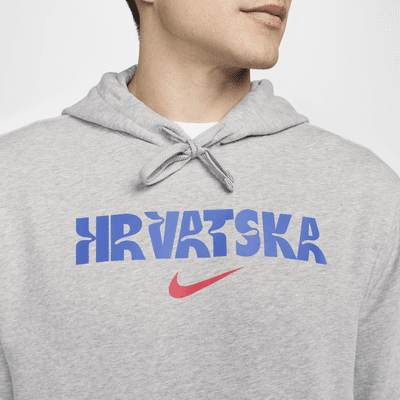 Sweat à capuche Nike Football Croatie Club Fleece pour homme