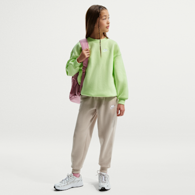 Sudadera oversized para niños talla grande Nike Sportswear Club Fleece