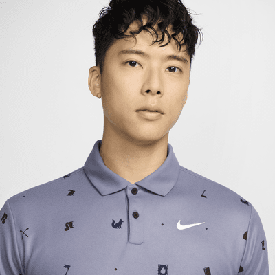 เสื้อโปโลกอล์ฟผู้ชาย Dri-FIT Nike Tour