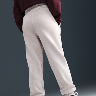 Løstsiddende Nike Sportswear Club Fleece-bukser til større børn