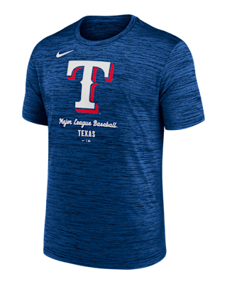 Мужская футболка Texas Rangers Velocity Nike Dri-FIT MLB