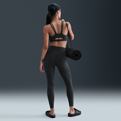 Nike Zenvy Women's Gentle-Support High-Waisted 7/8 Printed Leggings