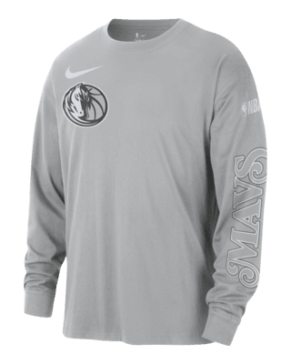 Мужская футболка Dallas Mavericks Courtside City Edition Nike NBA Max90 Long-Sleeve