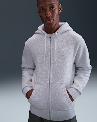 Мужское худи Nike Club Full-Zip Fleece Hoodie