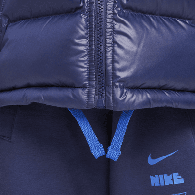 Nike Sportswear Heavyweight Synthetic Fill EasyOn Big Kids' Therma-FIT Repel Loose Hooded Jacket