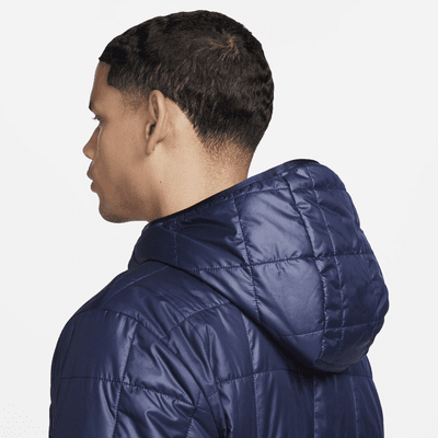 Paris Saint-Germain Men's Nike Fleece-Lined Hooded Jacket. Nike NL