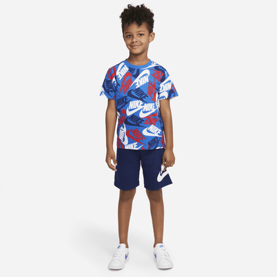 Nike Sportswear Little Kids' Futura Toss Shorts Set