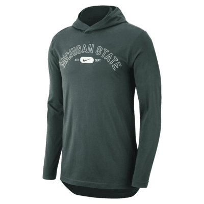 Michigan State Men's Nike Dri-FIT College Hooded T-Shirt